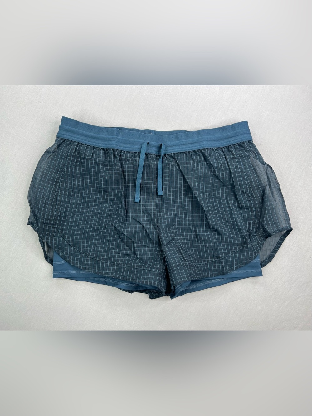 NIKE WOMENS RUNNING DIVISION DRI-FIT MID RISE 3" 2-IN-1 RUNNING SHORTS - Picture 5 of 12